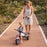 Happy Days Deluxe Rear Steerable Trike | Pink/Grey