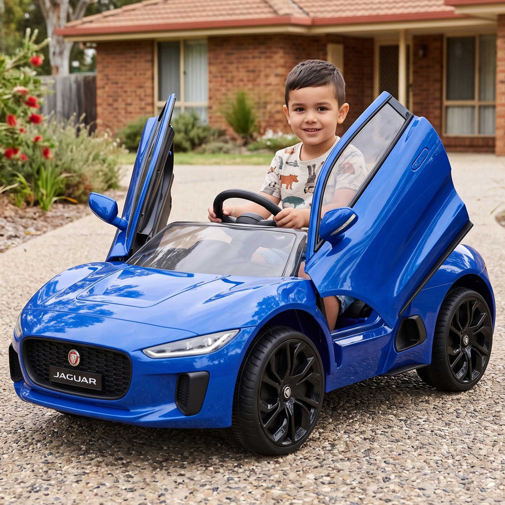 Jaguar C-X75 Licensed Kids Ride On Car Racing Blue Limited Edition