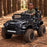 Jeep Inspired Kids Ride On Car with Remote Control | Raven Black