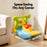 Kids 3 in 1 Rocking Buddy, Slide & Ring Toss Multi Colour