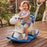 Kids 4 in 1 Push & Rocking Horse Buddy | Unicorn White