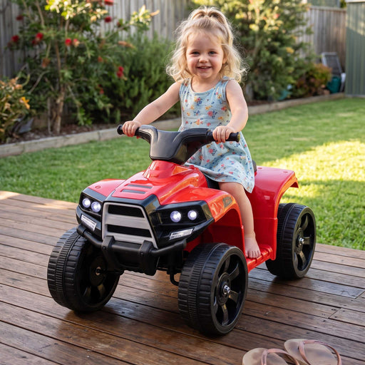 Kids ATV Ride On Quad Bike | Noddy Red