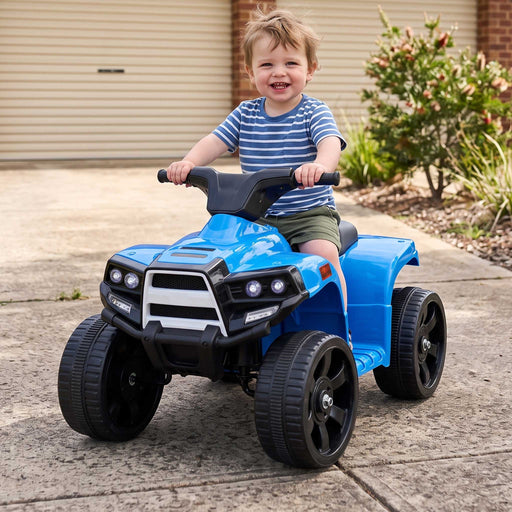 Kids ATV Ride On Quad Bike | Thomas Blue