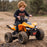Kids Officially Licensed McLaren Deluxe ATV Ride On Quad Bike | Orange