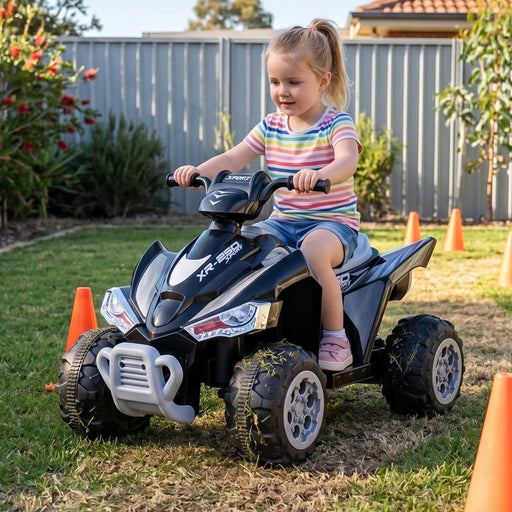 Kids-Ride-On-Car-ATV-Quad-Motorbike-Electric-Outdoor-Toys-12V-Black