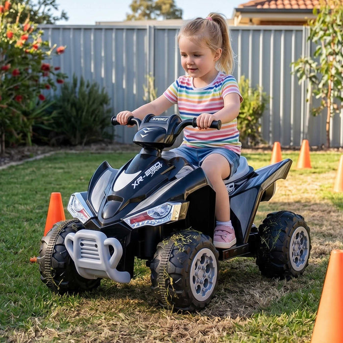 Kids-Ride-On-Car-ATV-Quad-Motorbike-Electric-Outdoor-Toys-12V-Black
