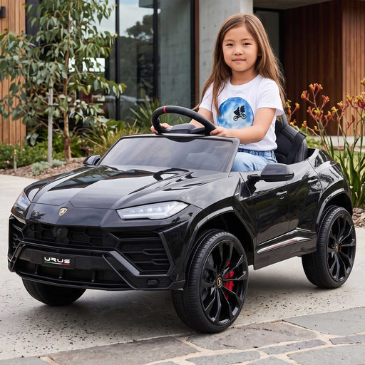Lamborghini Officially Licensed URUS Kids Ride On Car with Remote Control | Deep Black