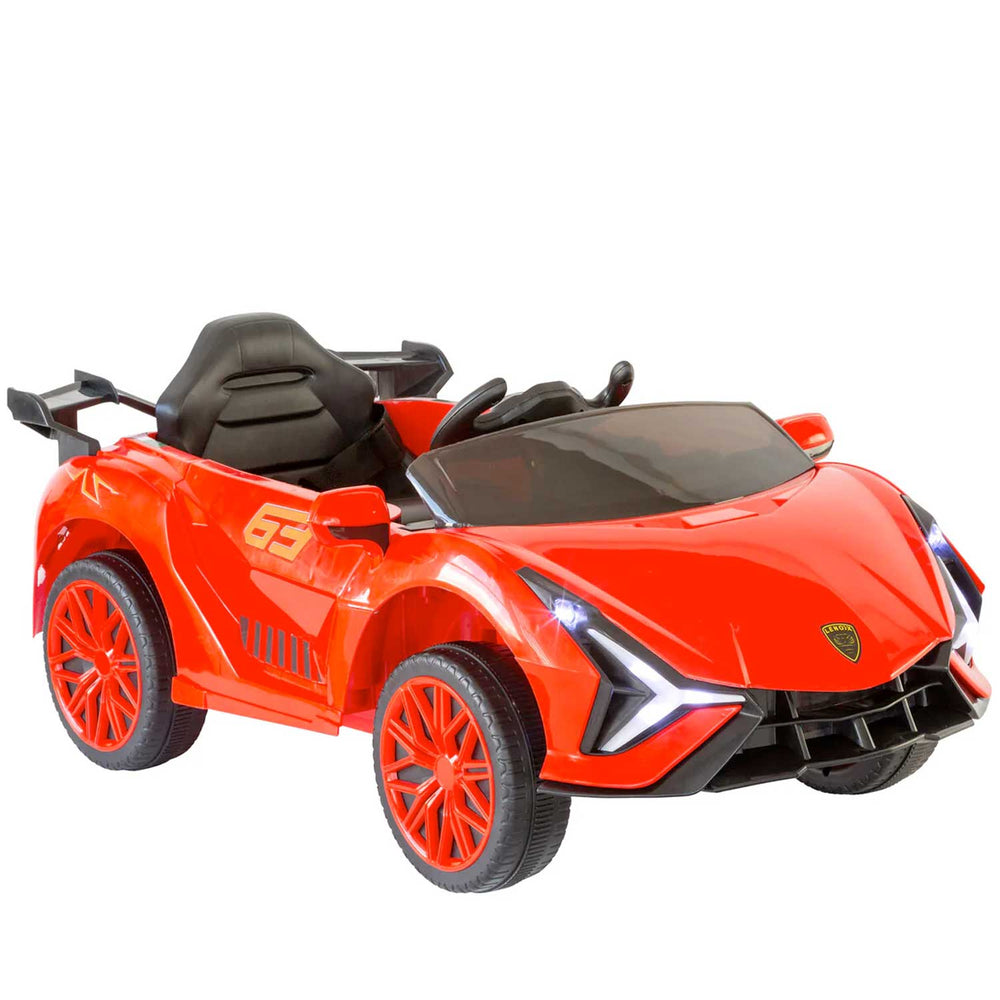 Lamborghini Sian Inspired Kids Ride On Car with Parental Remote Control | Rossa Red