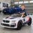 BMW Officially Licensed M6 GT3 Kids Ride On Car | White/M6 Stripes