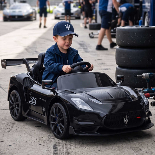 Maserati MC20 GT2 Officially Licensed Kids Ride On Car with Remote Control | Nero (Black)