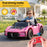 Maserati MCXtrema Officially Licensed Kids Ride On Car with Remote Control Miami Pink