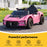 Maserati MCXtrema Officially Licensed Kids Ride On Car with Remote Control Miami Pink