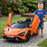 McLaren 765LT Officially Licensed Kids Ride On Car with Remote Control | Papaya Orange