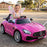 Mercedes Benz AMG GT R Licensed Kids Ride On Car with Remote Control | Candy Pink (Limited Edition)