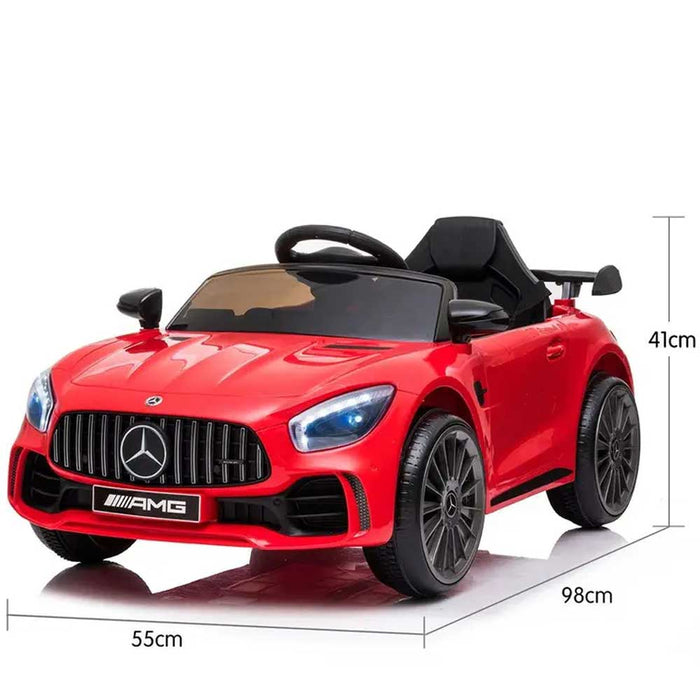 Mercedes Benz AMG GT R Licensed Kids Ride On Car with Remote Control | Racing Red