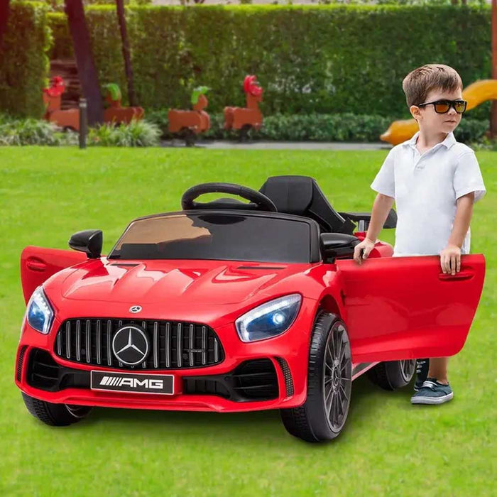 Mercedes Benz AMG GT R Licensed Kids Ride On Car with Remote Control | Racing Red