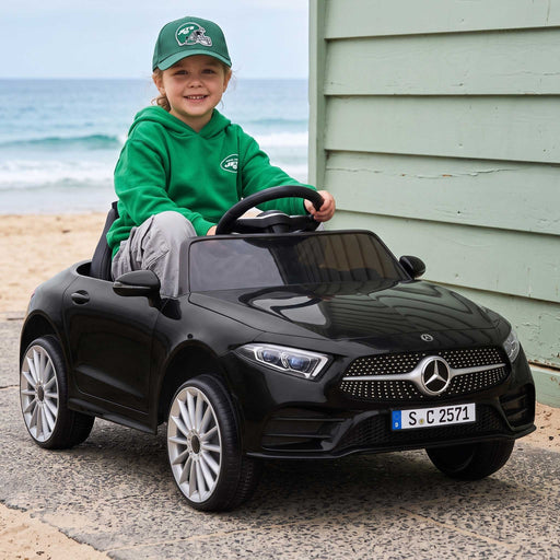 Mercedes Benz CLS 350 Licensed Kids Ride On Car with Remote Control Black
