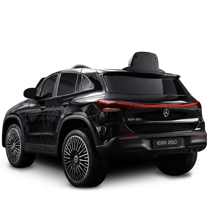Mercedes Benz EQA 250 AMG Officially Licensed Kids Ride On Car with Remote Control Obsidian Black