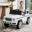Mercedes Benz G500 Officially Licensed Kids Ride On Car with Remote Control | White