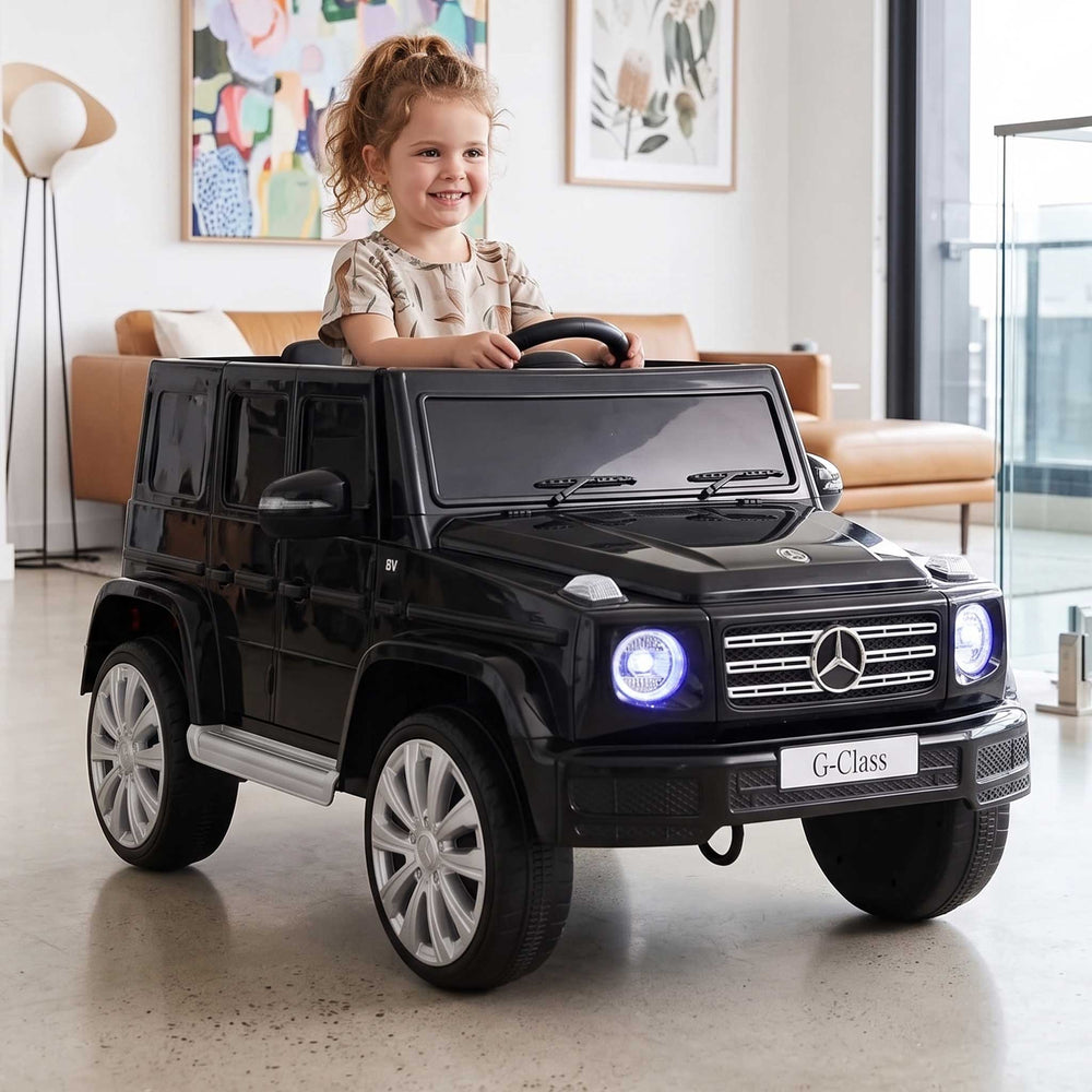 Mercedes Benz G500 Officially Licensed Kids Ride On Car with Remote Control | Black