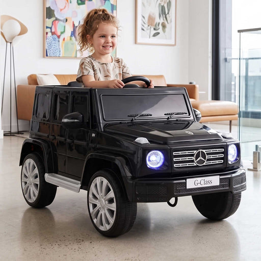 Mercedes Benz G500 Officially Licensed Kids Ride On Car with Remote Control | Black