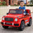 Mercedes Benz G63 AMG Licensed Kids Ride On Car with Remote Control Red
