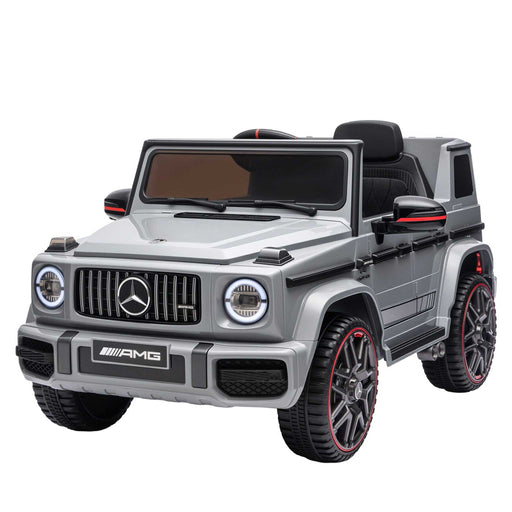 Mercedes Benz G63 AMG Licensed Kids Ride On Car with Remote Control Alpine Grey