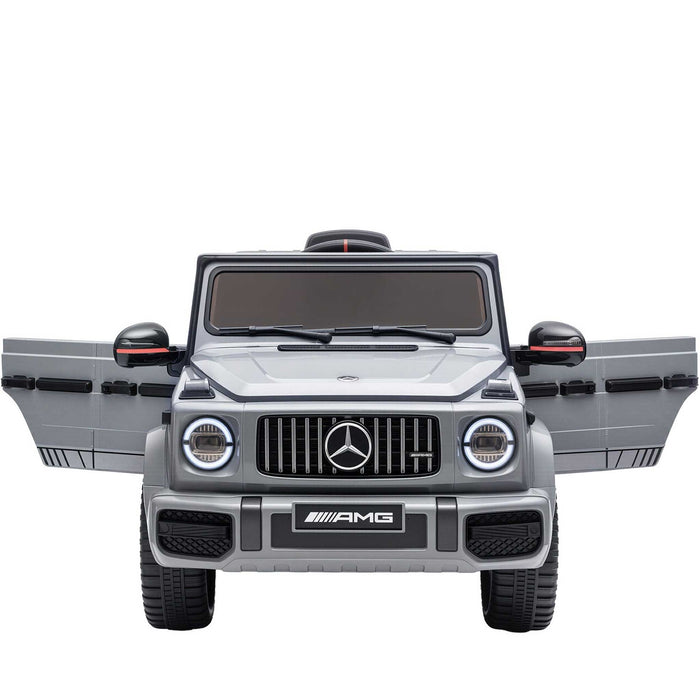 Mercedes Benz G63 AMG Licensed Kids Ride On Car with Remote Control Alpine Grey