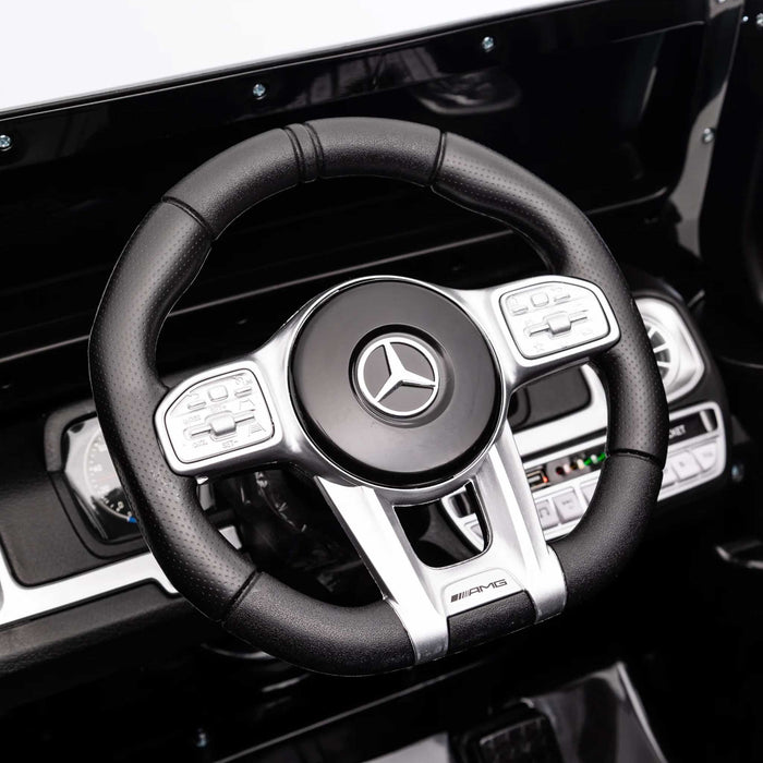 Mercedes Benz G63 AMG Licensed Kids Ride On Car with Remote Control Black