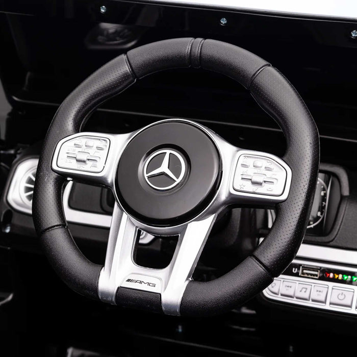 Mercedes Benz G63 AMG Licensed Kids Ride On Car with Remote Control Black