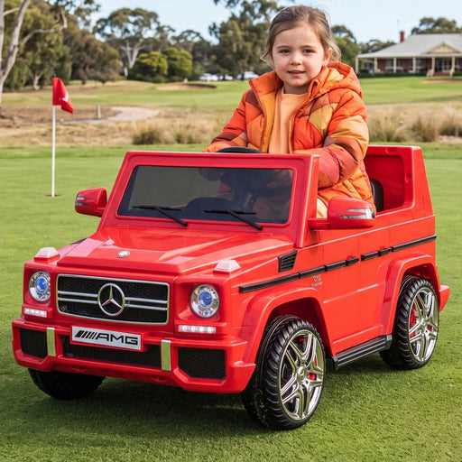 Mercedes Benz G65 AMG Licensed Kids Ride On Car with Remote Control | Red