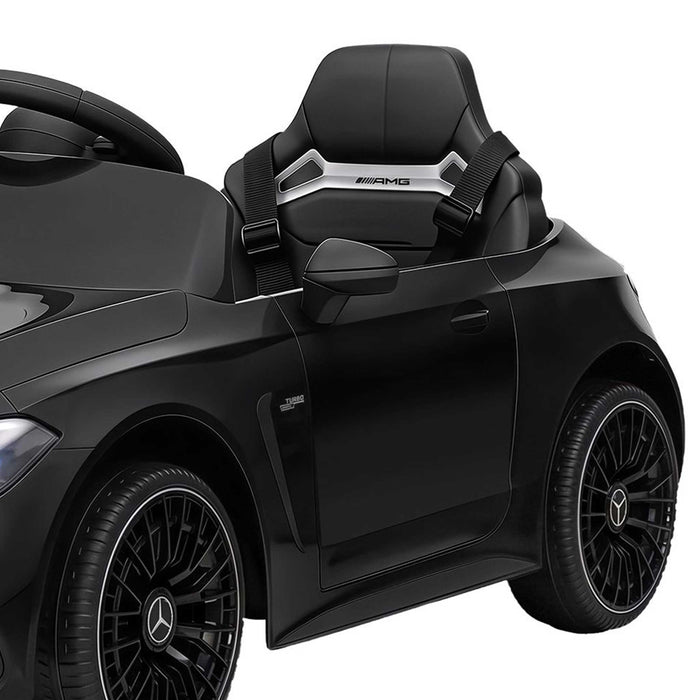 Mercedes Benz AMG C63 Licensed Kids Ride On Car with Remote Control Black