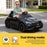 Mercedes Benz AMG C63 Licensed Kids Ride On Car with Remote Control Black