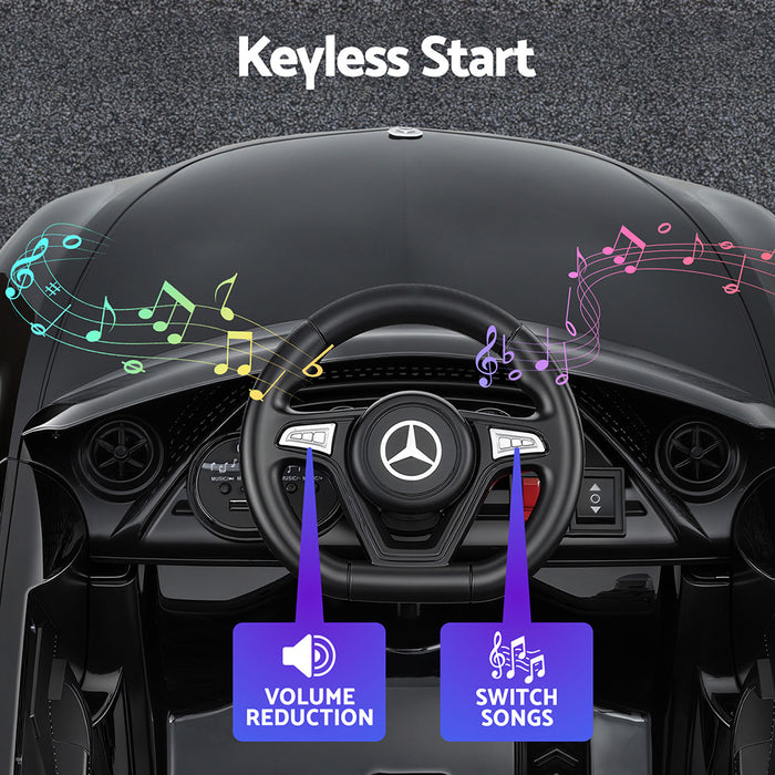 Mercedes Benz CLS 350 Licensed Kids Ride On Car with Remote Control | Black