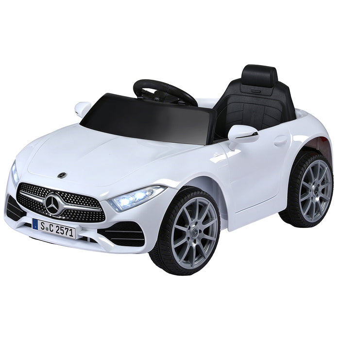 Mercedes Benz CLS 350 Licensed Kids Ride On Car with Remote Control | White