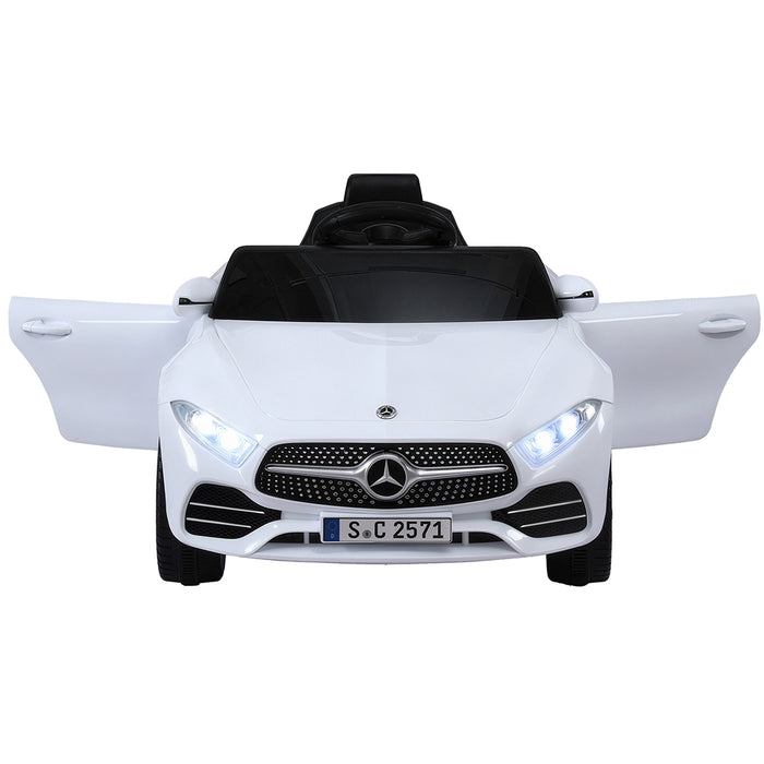 Mercedes Benz CLS 350 Licensed Kids Ride On Car with Remote Control | White