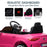 Mercedes Benz CLS 350 Officially Licensed Kids Ride On Car with Remote Control | Hot Pink