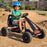 Mighty Racer Kids Pedal Powered Go Kart Black
