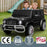 OVERSIZE 24V Twin (Two) Seater Officially Licensed Mercedes Benz AMG G63 Kids Ride On Car with Remote Control Cosmos Black