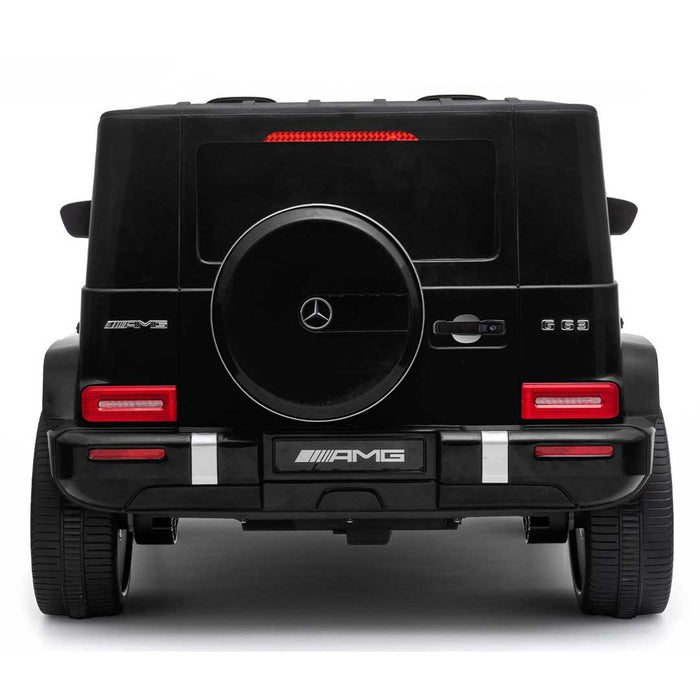 OVERSIZE 24V Twin (Two) Seater Officially Licensed Mercedes Benz AMG G63 Kids Ride On Car with Remote Control Cosmos Black