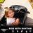 Officially Licensed Ford Mustang Mach-E Kids Ride On Car with Remote Control Shadow Black