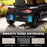 Officially Licensed Ford Mustang Mach-E Kids Ride On Car with Remote Control Shadow Black