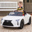 Officially Licensed Lexus LC 500 Premium Kids Ride On Car with Remote Control | Eminent White