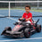 Officially Licensed Porsche Formula E Kids Ride On Car with Remote Control_Basalt Black