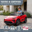 Officially Licensed Porsche Macan Turbo EV Kids Ride On SUV with Remote Control Guards Red