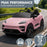 Officially Licensed Porsche Macan Turbo EV Kids Ride On SUV with Remote Control Icy Pink