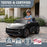 Officially Licensed Porsche Macan Turbo EV Kids Ride On SUV with Remote Control Jet Black