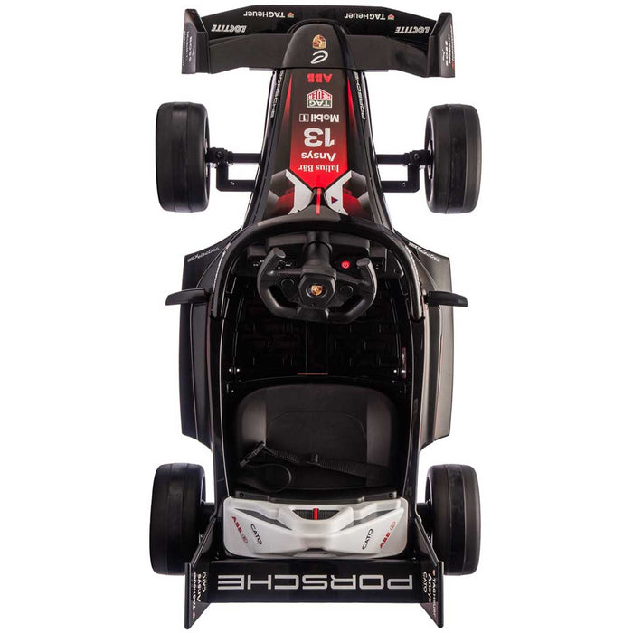 Officially Licensed Porsche Formula E Kids Ride On Car with Remote Control_Basalt Black