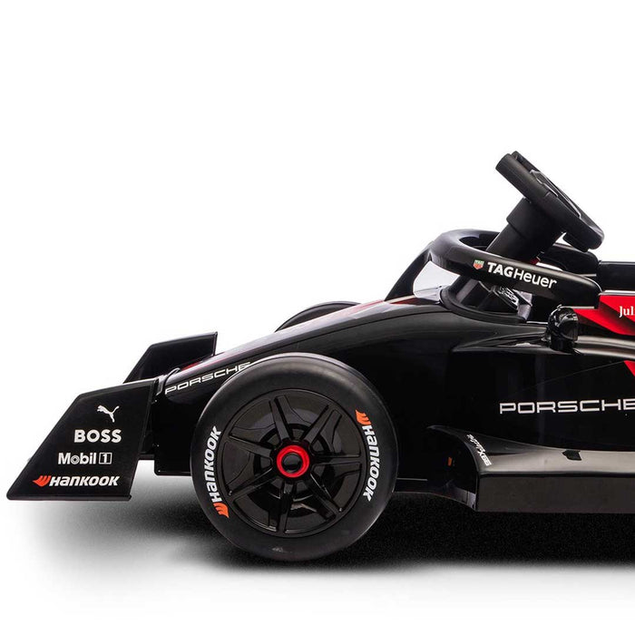 Officially Licensed Porsche Formula E Kids Ride On Car with Remote Control_Basalt Black
