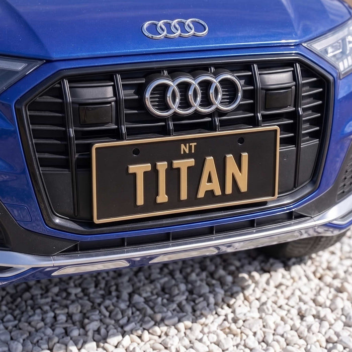 PLA ECO Printed Custom Personalised Mini Number Plate